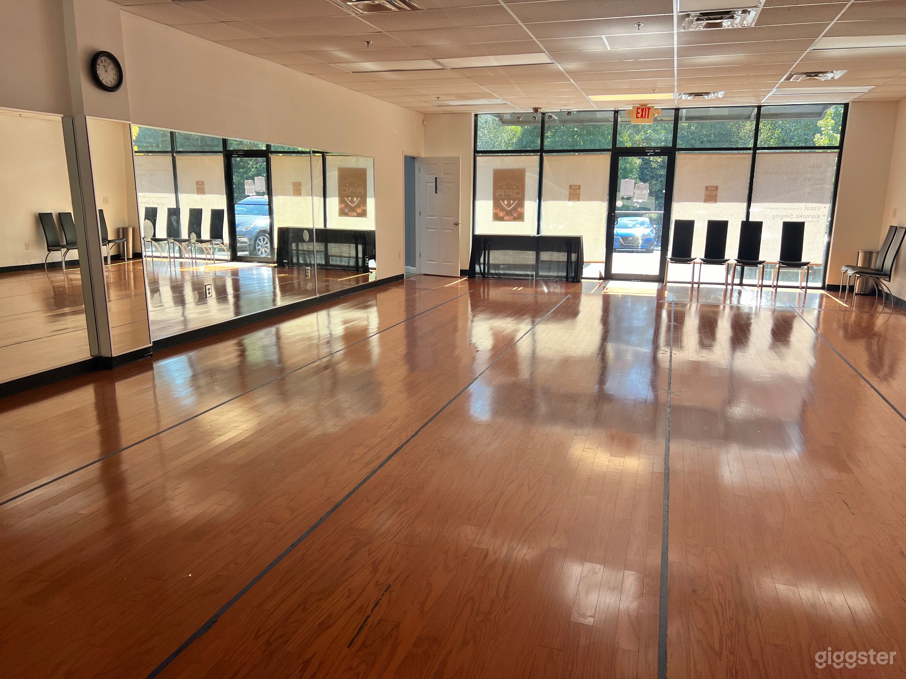 The Rhythmic Room - Back Left Corner Picture (Lights Off)