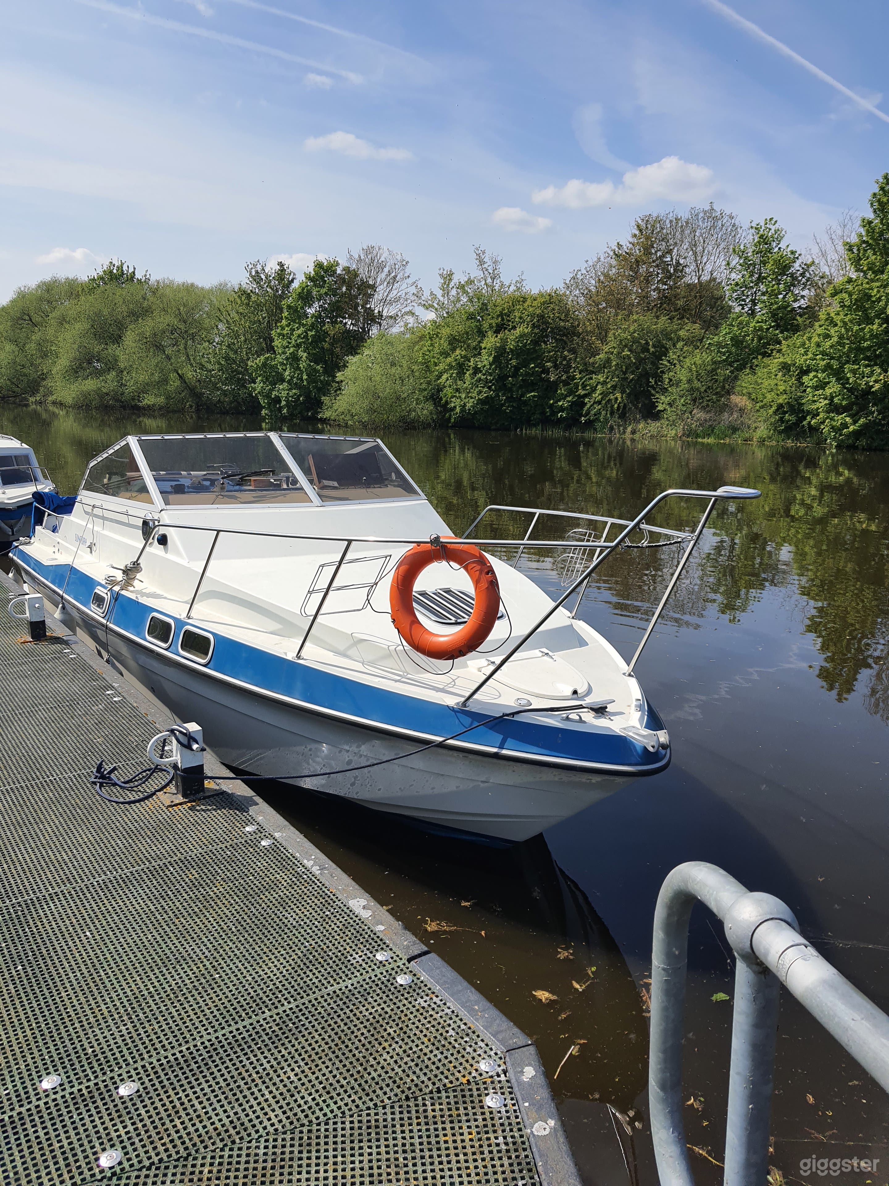 Sunfury sea boat, but ok on the river..