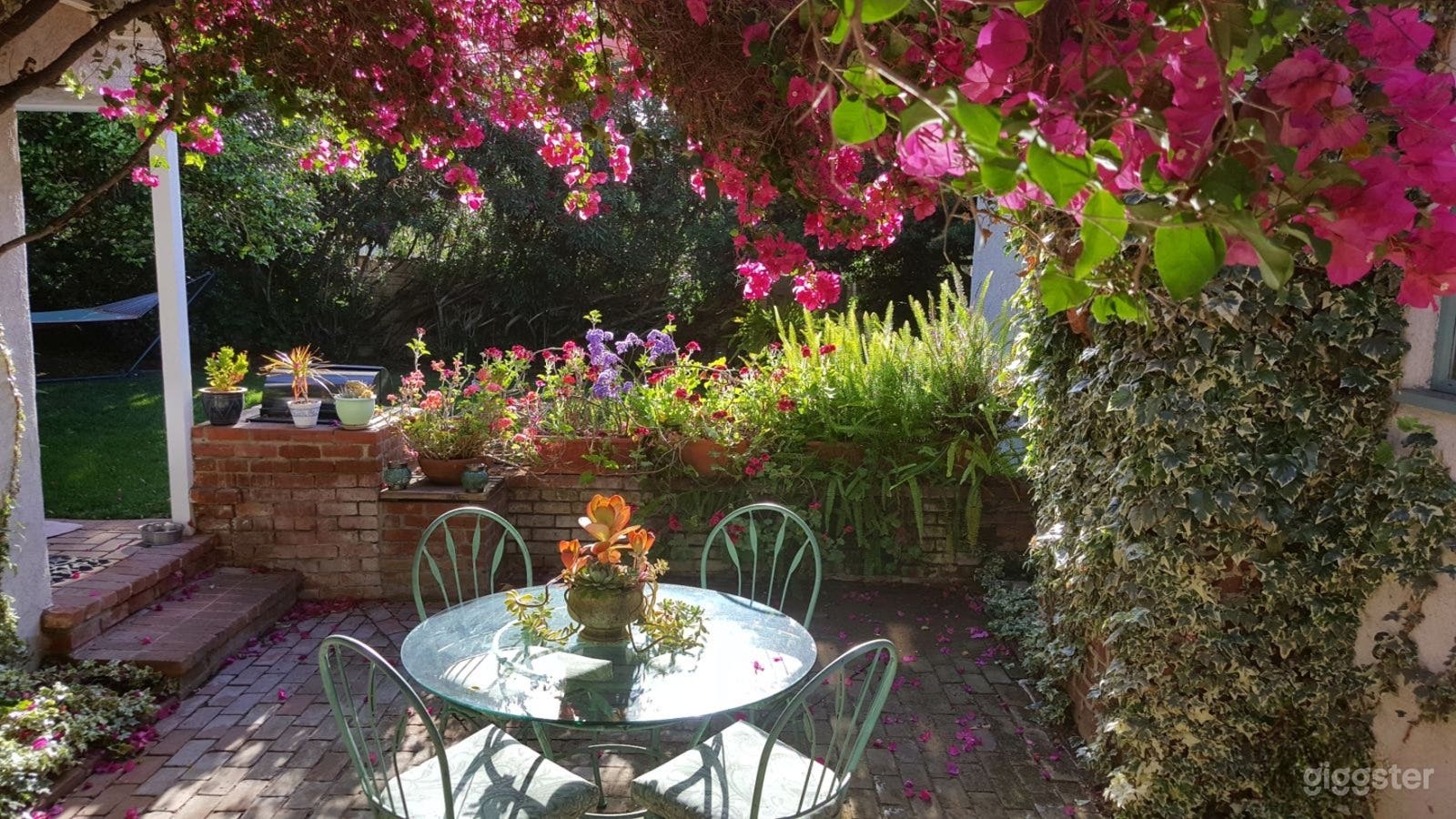 Romantic Garden and Lush Backyard Haven Photo 3