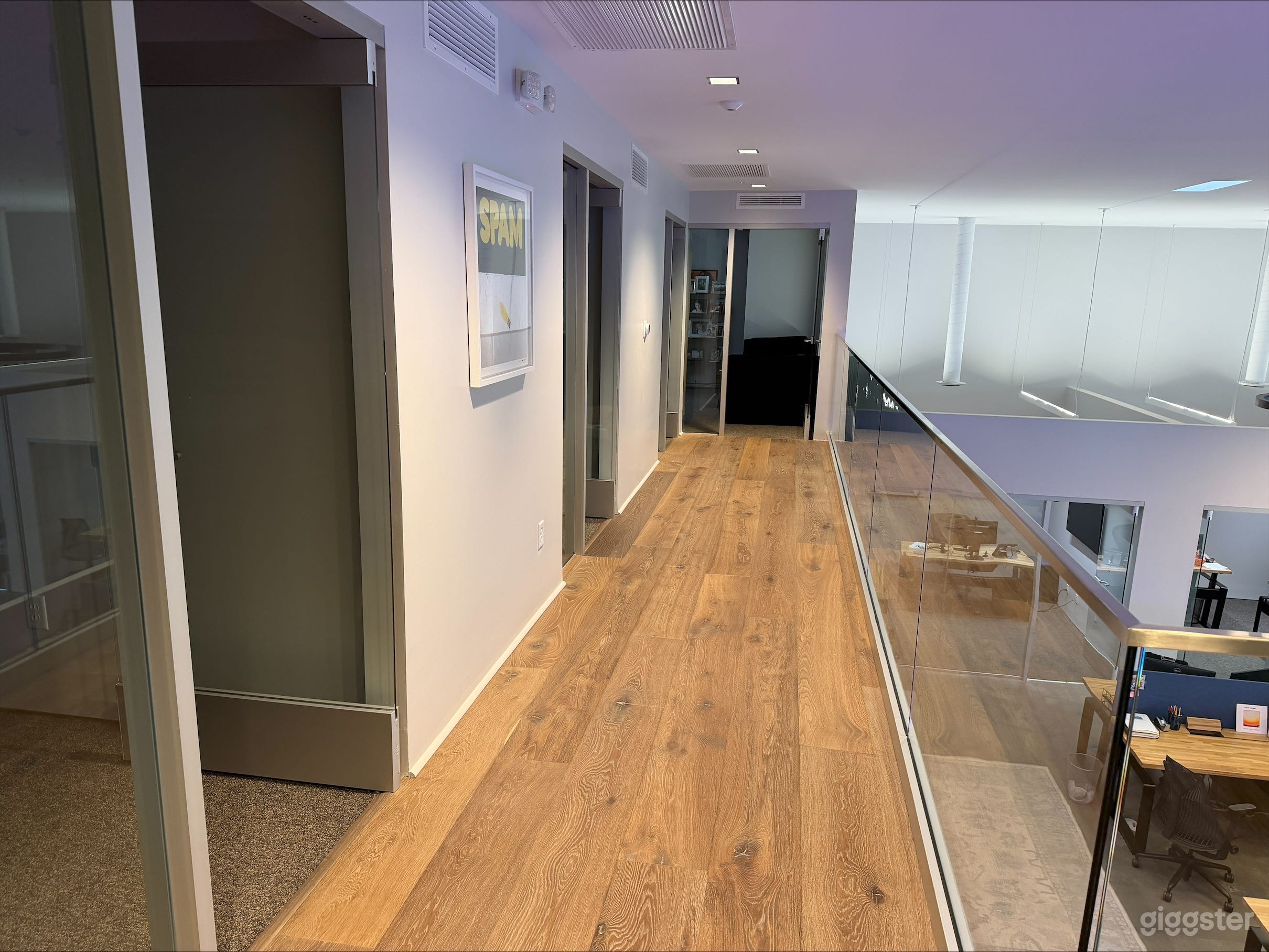 Modern Vibrant Two Story Office Space with Conference Rooms Photo 4