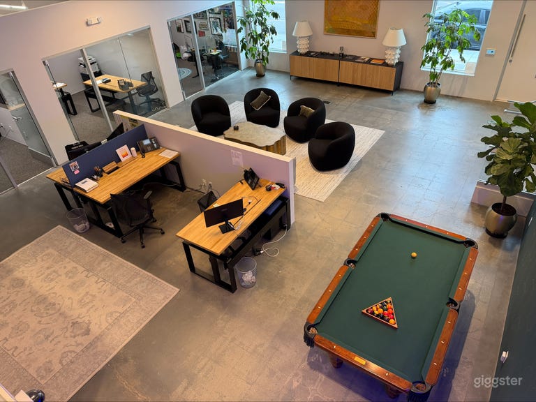  Modern Vibrant Two Story Office Space with Conference Rooms 