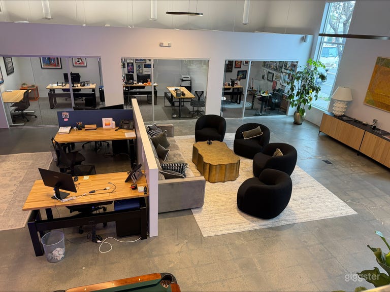  Modern Vibrant Two Story Office Space with Conference Rooms 