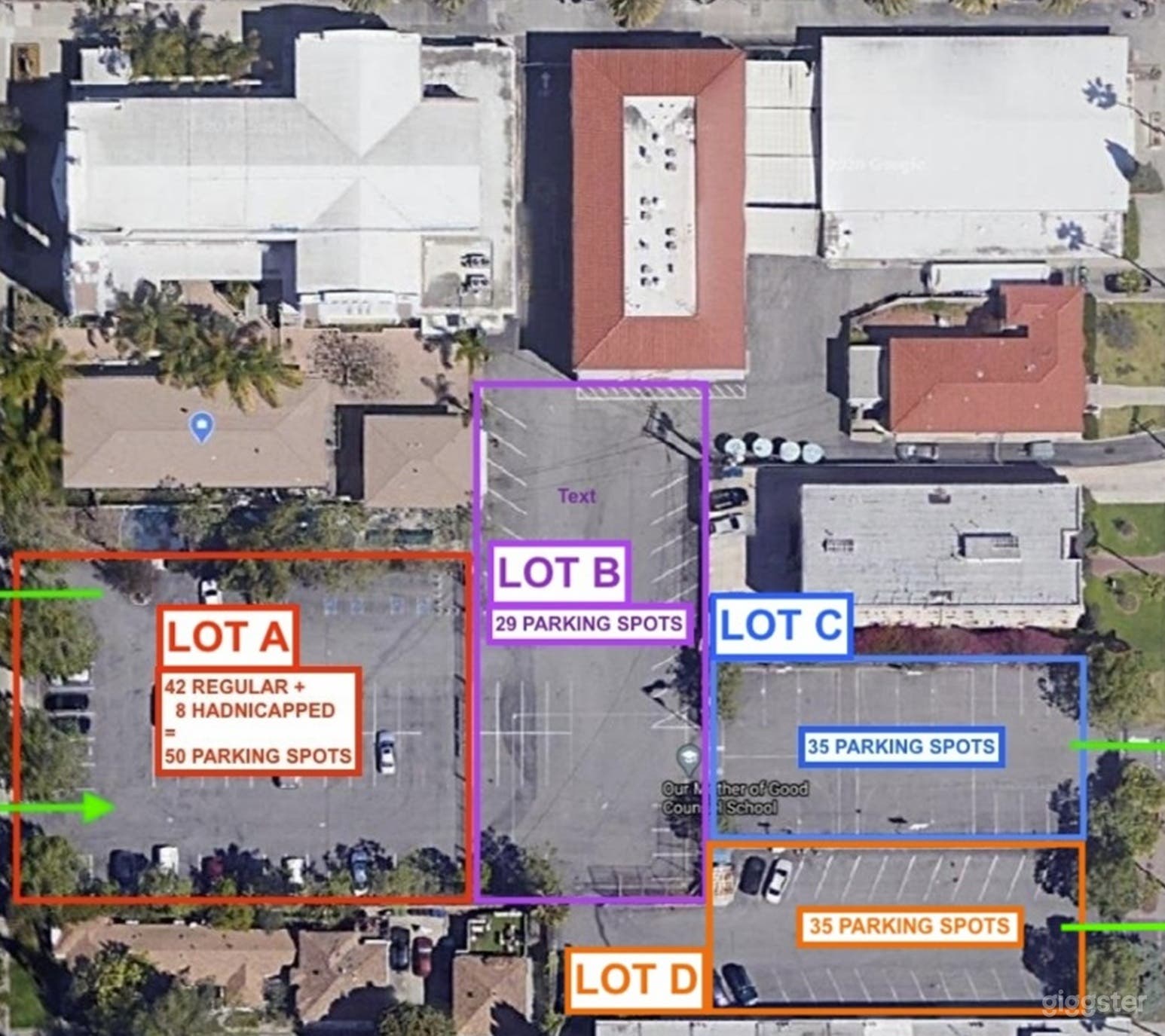 Los Feliz Parking Lot for Rent Photo 1