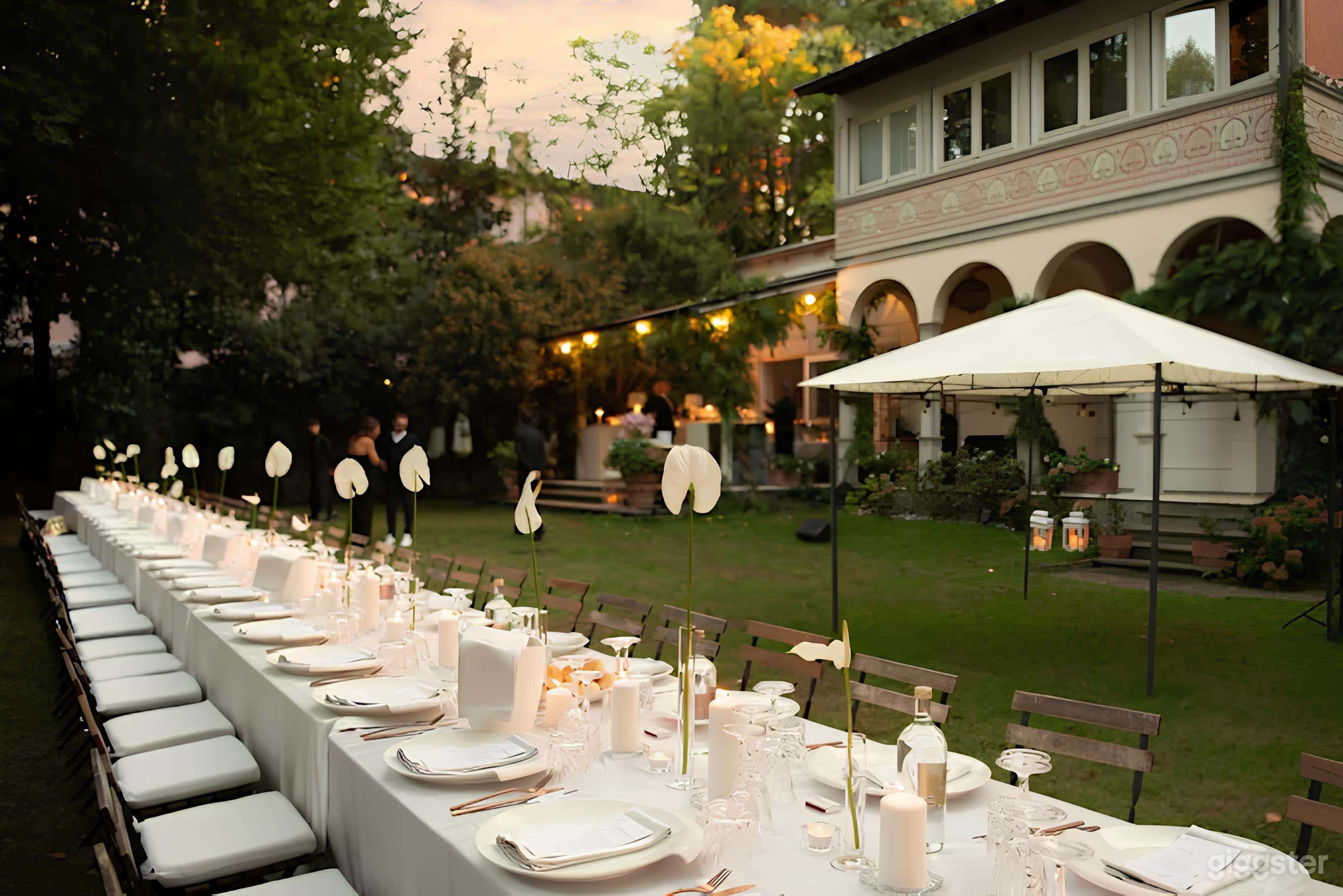 Foto di Postazioni Gourmet in Giardino & Banchetto di Alto Livello 4