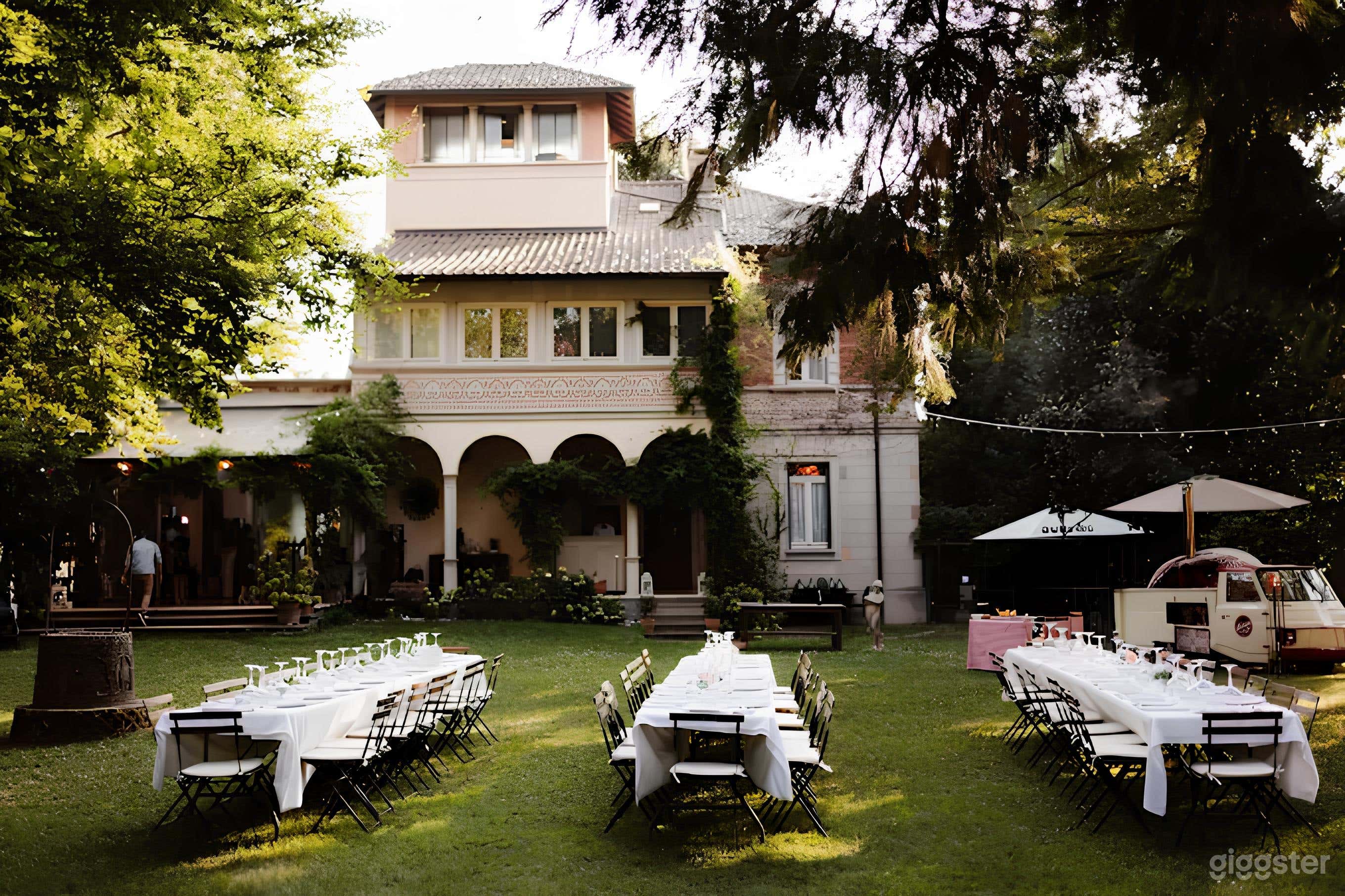 Foto di Postazioni Gourmet in Giardino & Banchetto di Alto Livello 1