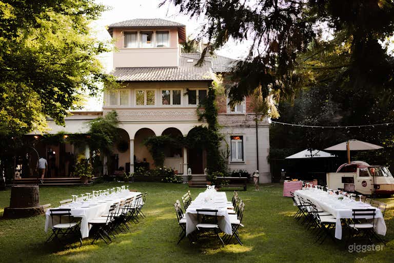  Postazioni Gourmet in Giardino & Banchetto di Alto Livello 