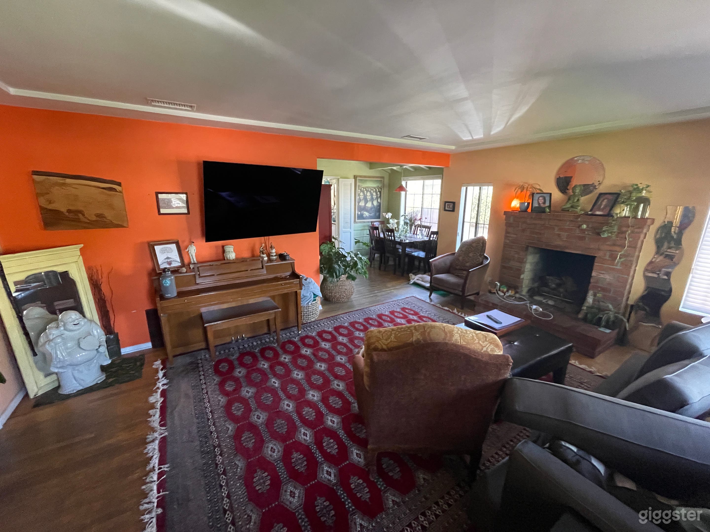 Living room view from front entrance