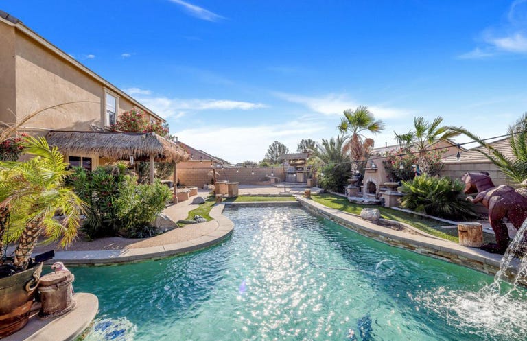  Jurassic Park | Resort-Style Backyard Pool Oasis 