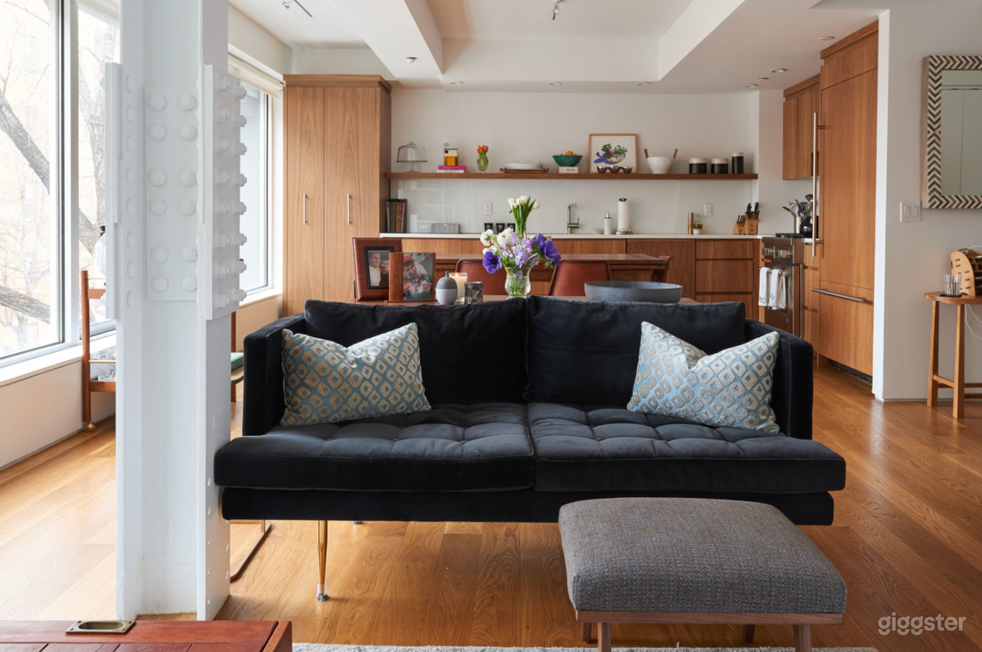 Bright and light living space