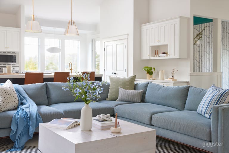  Cucina e spazio living aperti 