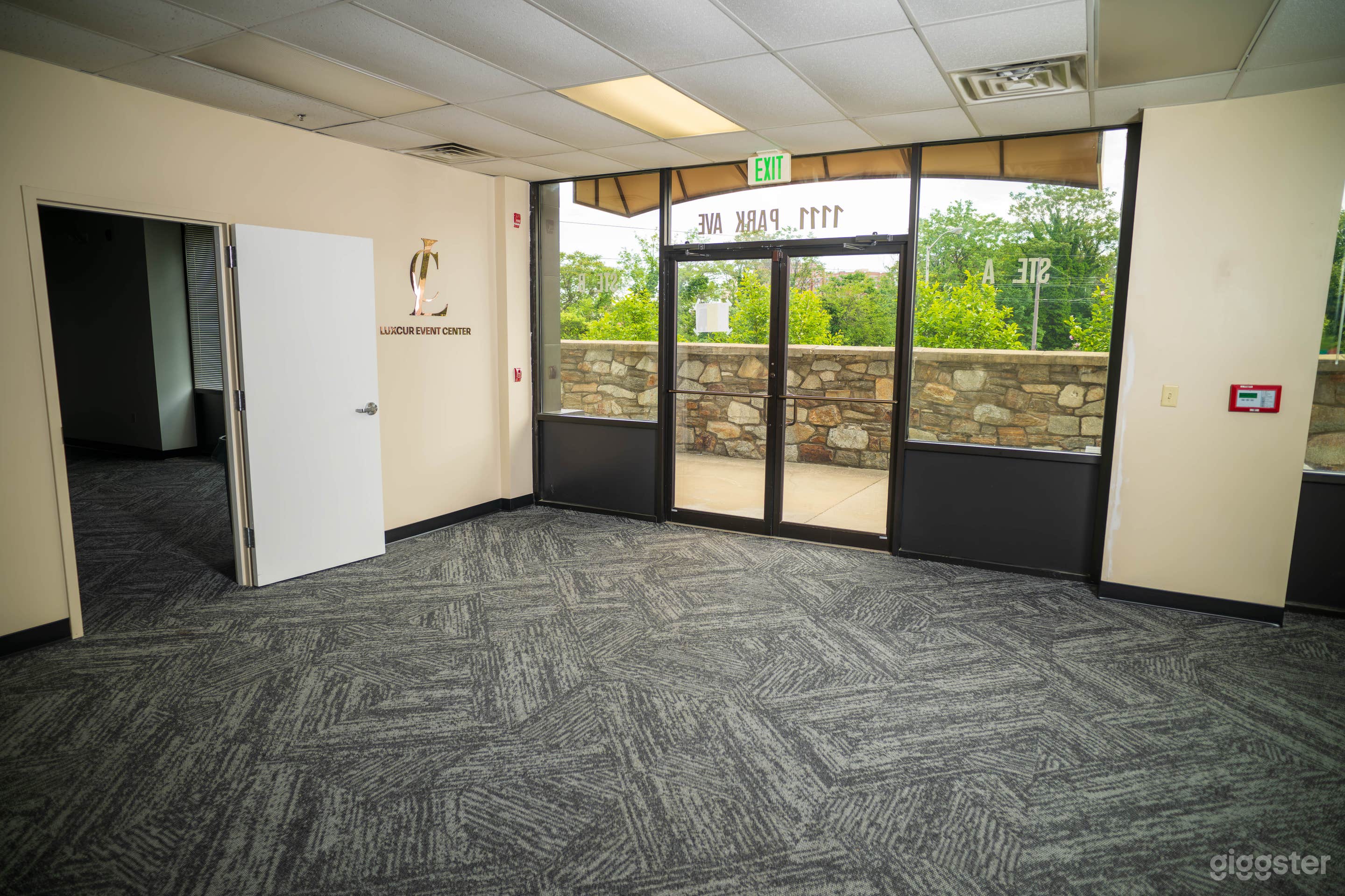Patio view and common area for use