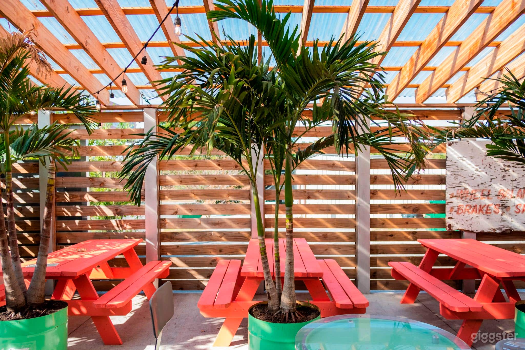 Eclectic Industrial Neighborhood Bar with Patio Photo 2