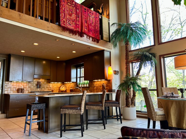  Safari Studio: A Eclectic Jungle Oasis on the Lake 