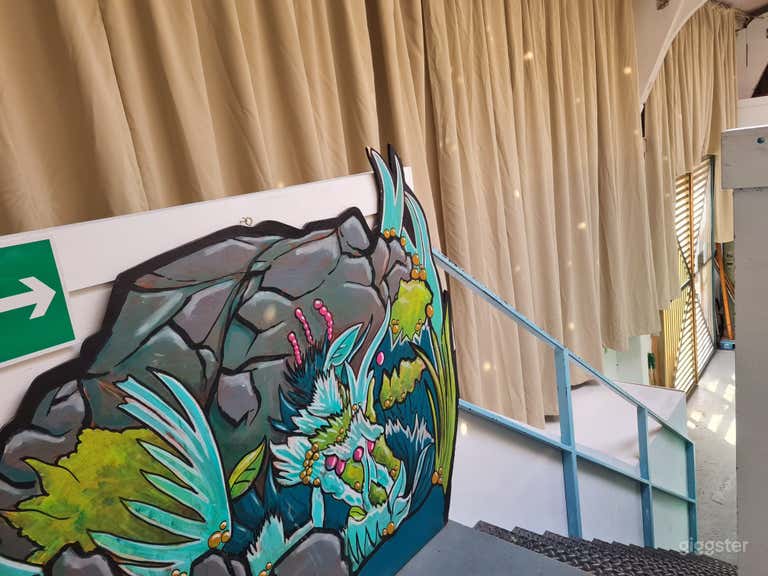  Colours and sparkles at Open Source Arts. 