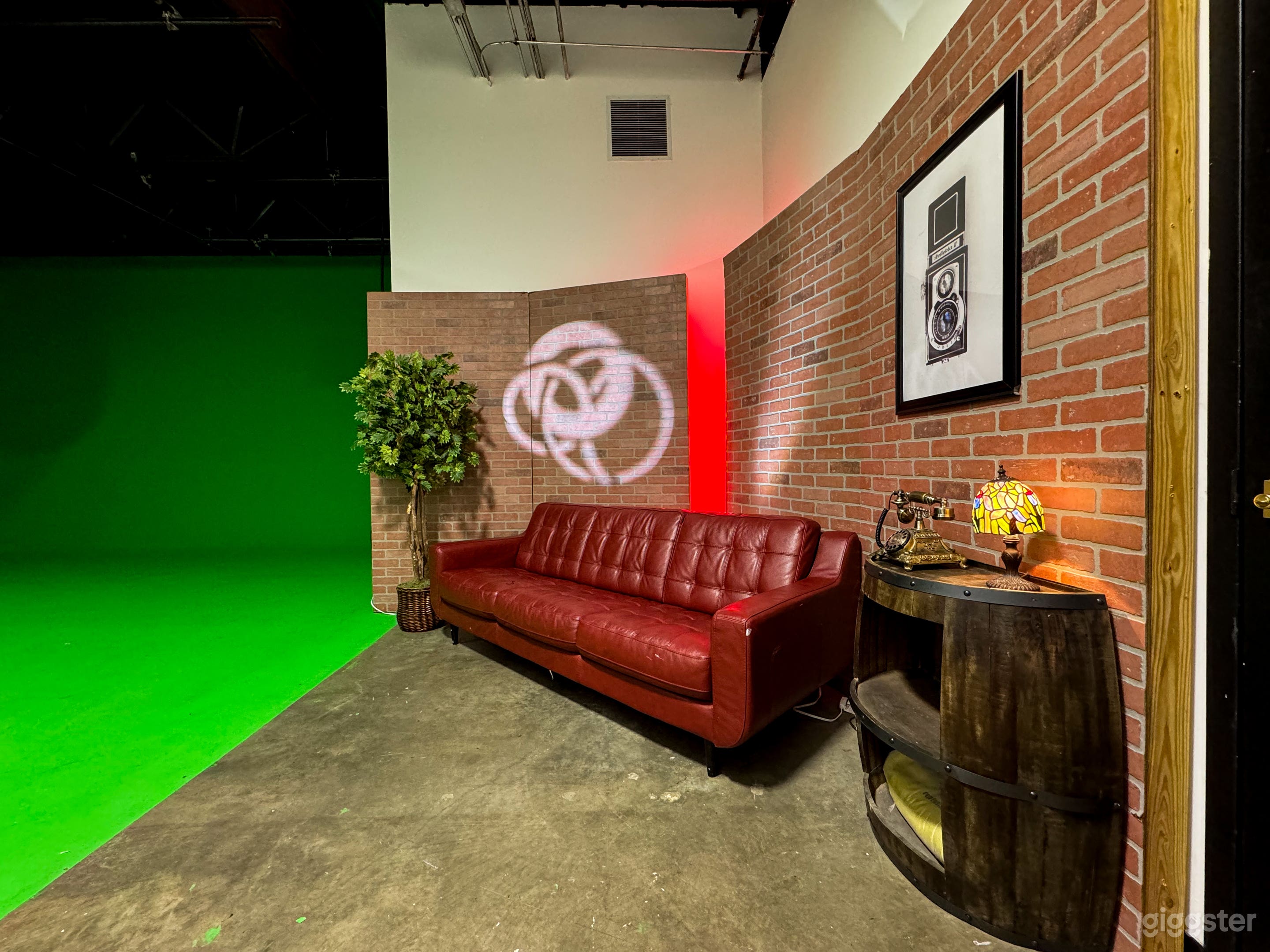 Urban Style Loft Set for Podcasts or Talkshows Photo 2