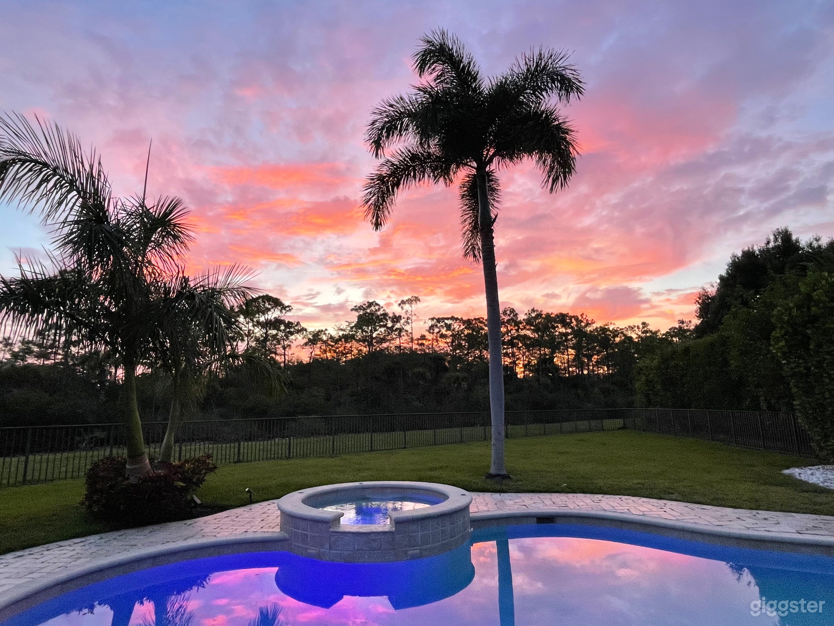 Tropical oasis with old Florida scenic view Photo 1