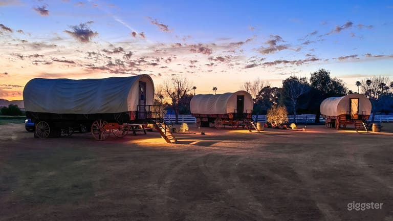 Luxury Glamping in Hand Crafted Conestoga Wagons Temecula Wine Country 