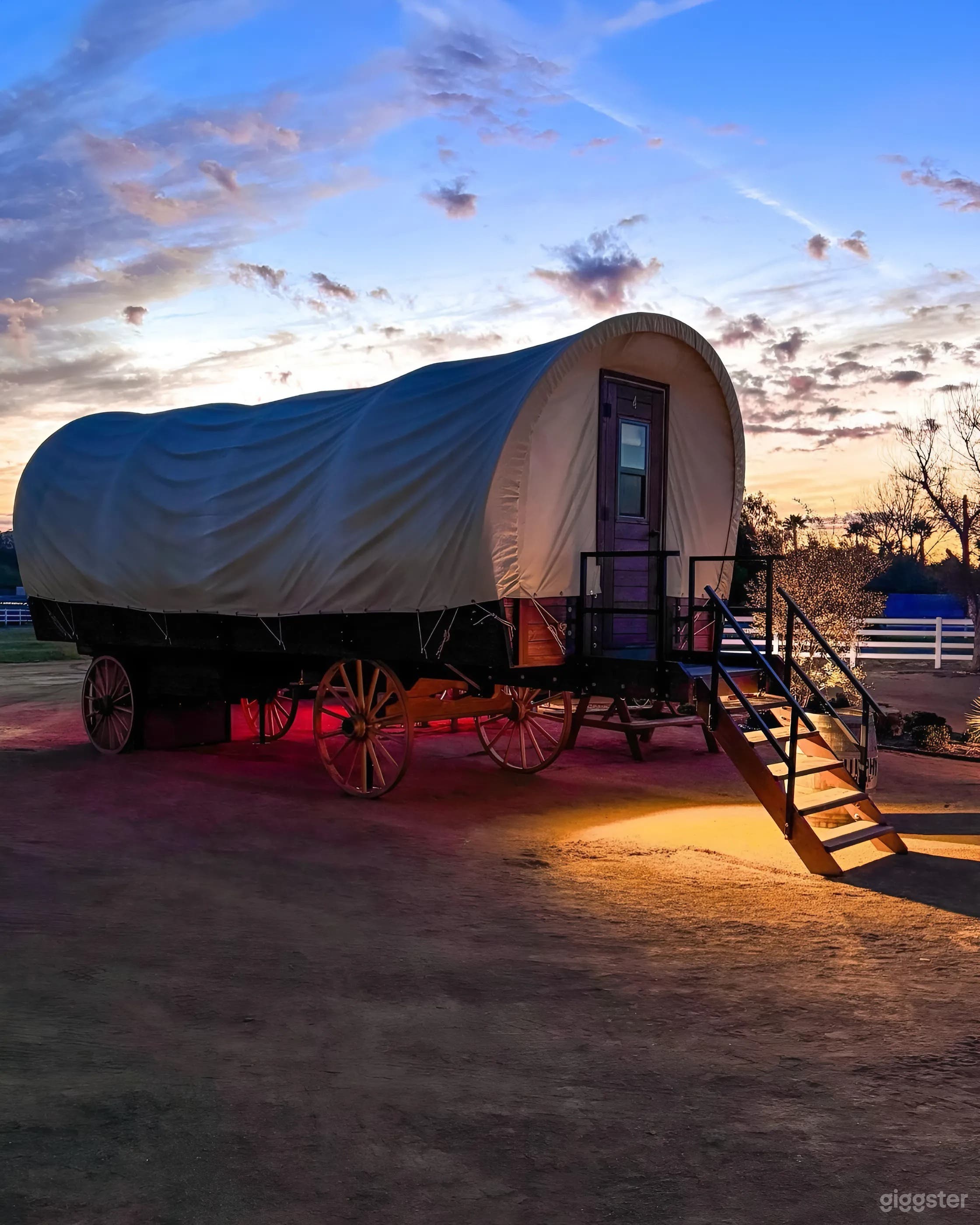 Luxury Glamping in Hand Crafted Conestoga Wagons Temecula Wine Country Photo 3