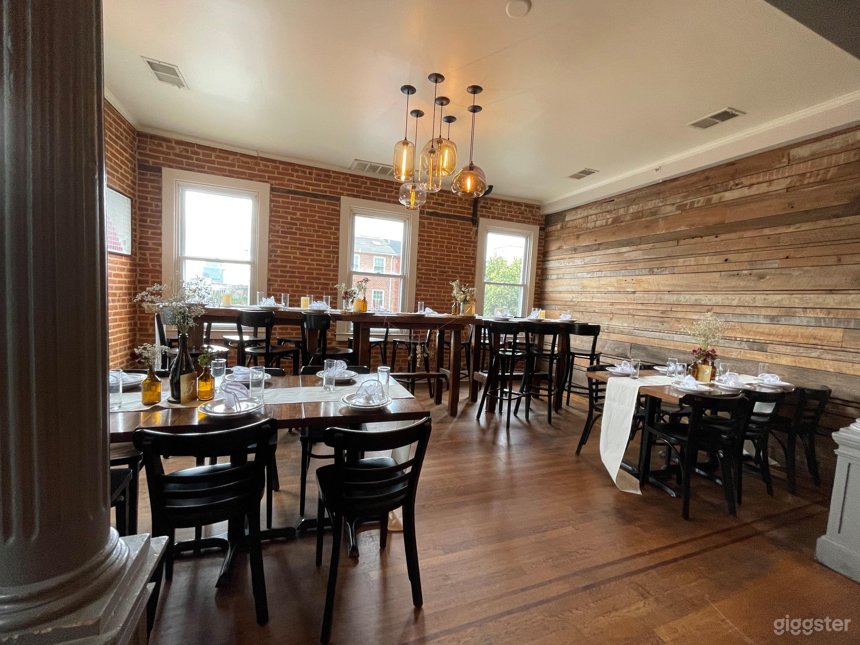 Private 2nd Floor Dining Space for Parties in Baltimore Photo 1