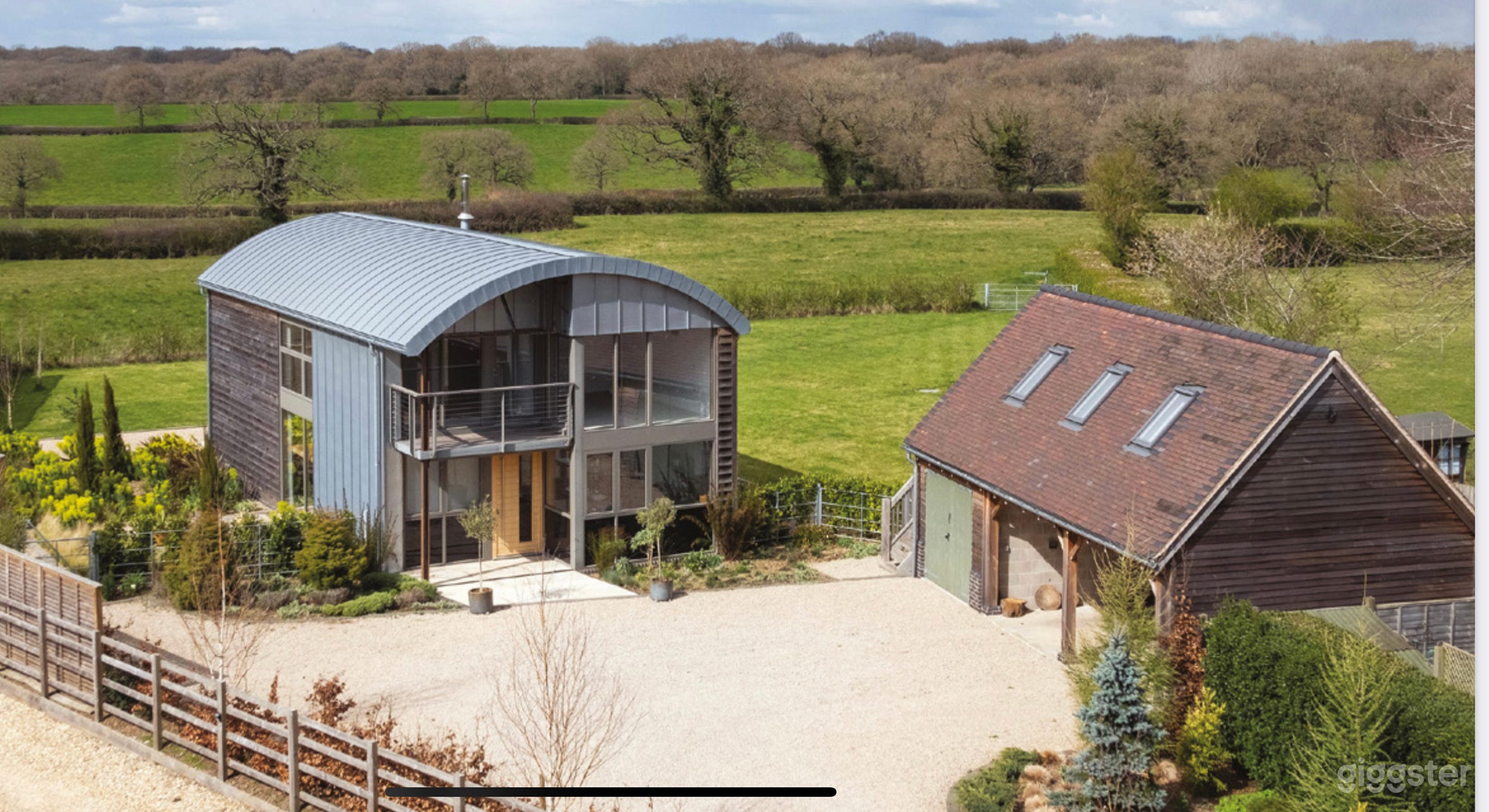 A stylish contemporary modern barn conversion Photo 1