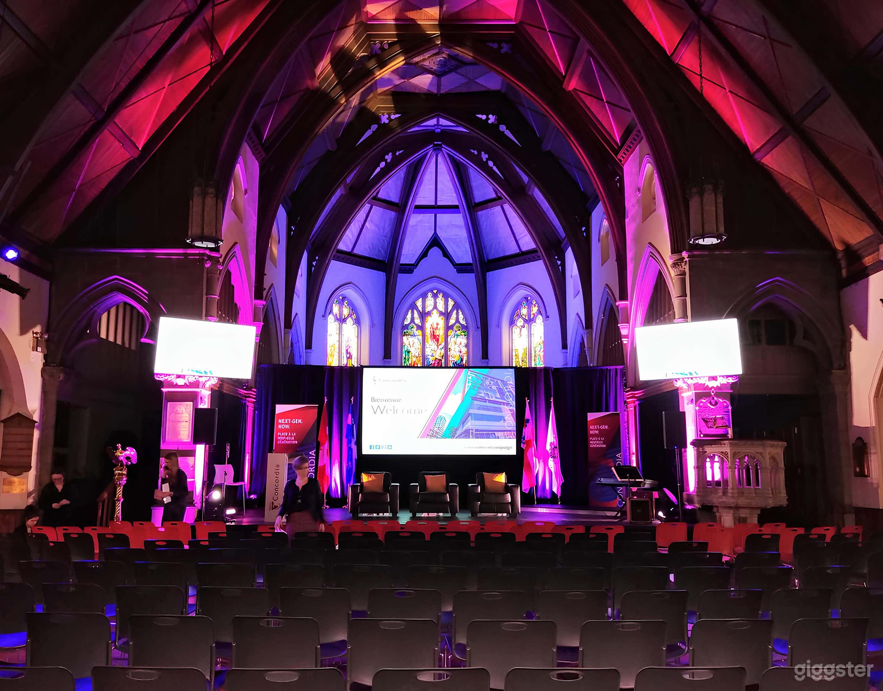  Historic Sanctuary Venue in Downtown Montreal Photo 3