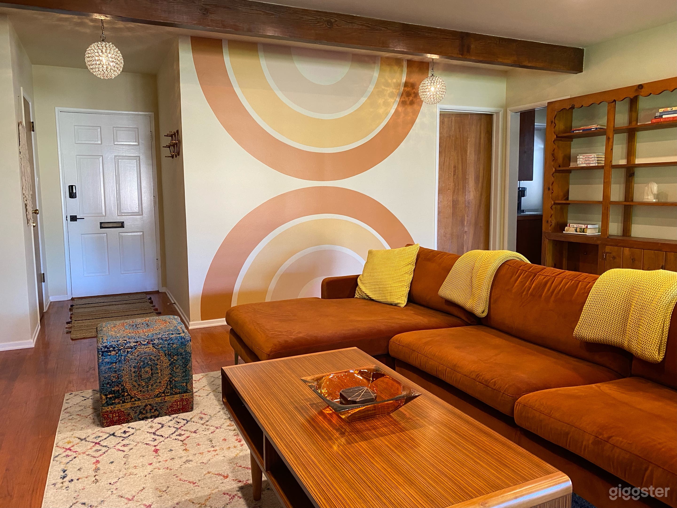 Mural Wall in Living Room