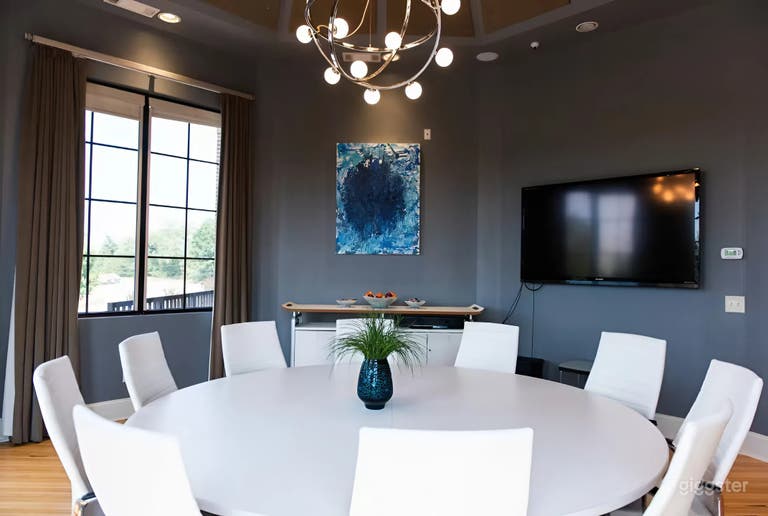  Modern Conference Room with Natural Light & High Ceilings 
