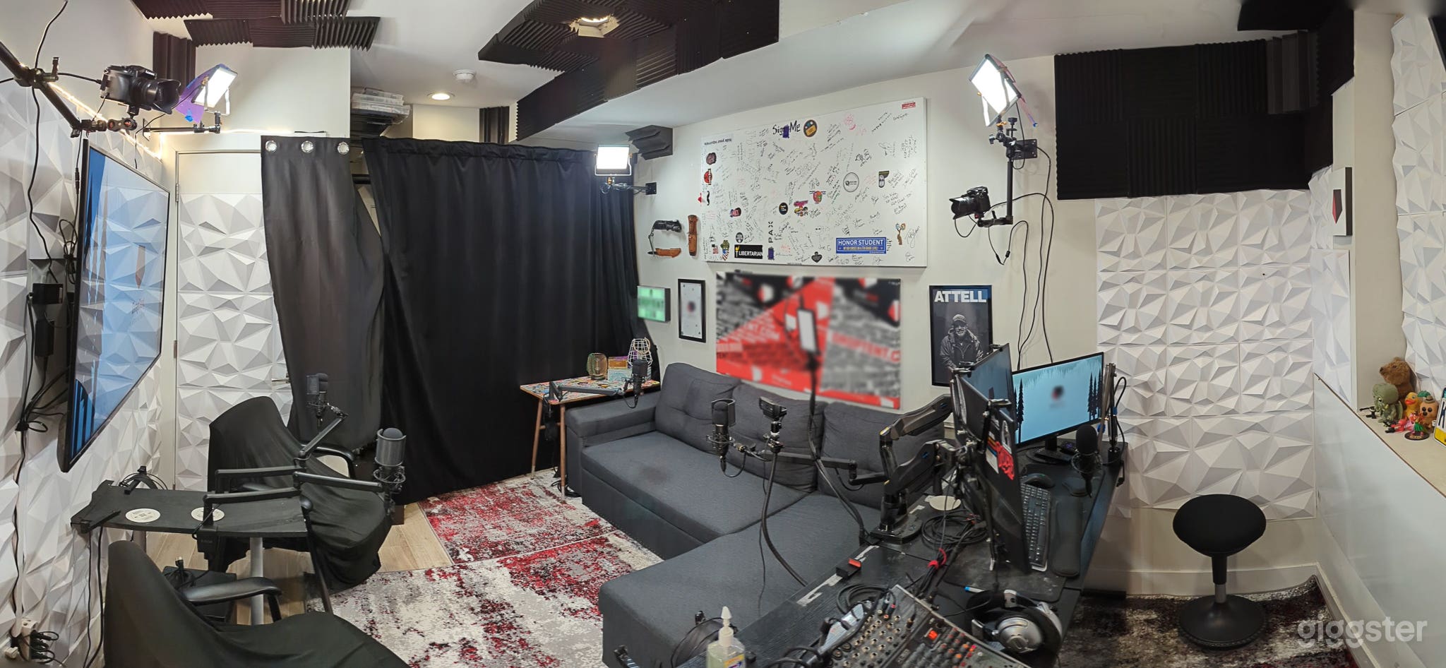 Podcast Studio with Production &amp; Design Services  Photo 1