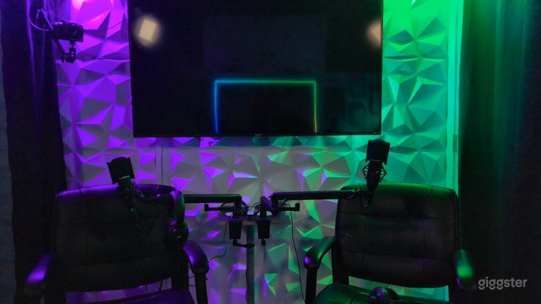  Podcast Studio with Production & Design Services  