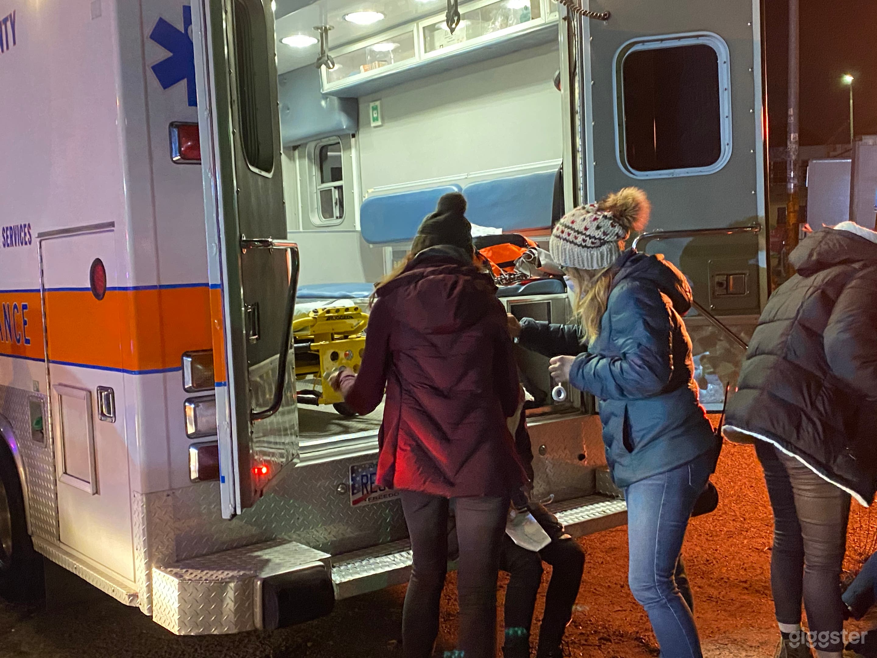 AMBULANCE with Gurney and DRIVER FOR THE DAY! Photo 3