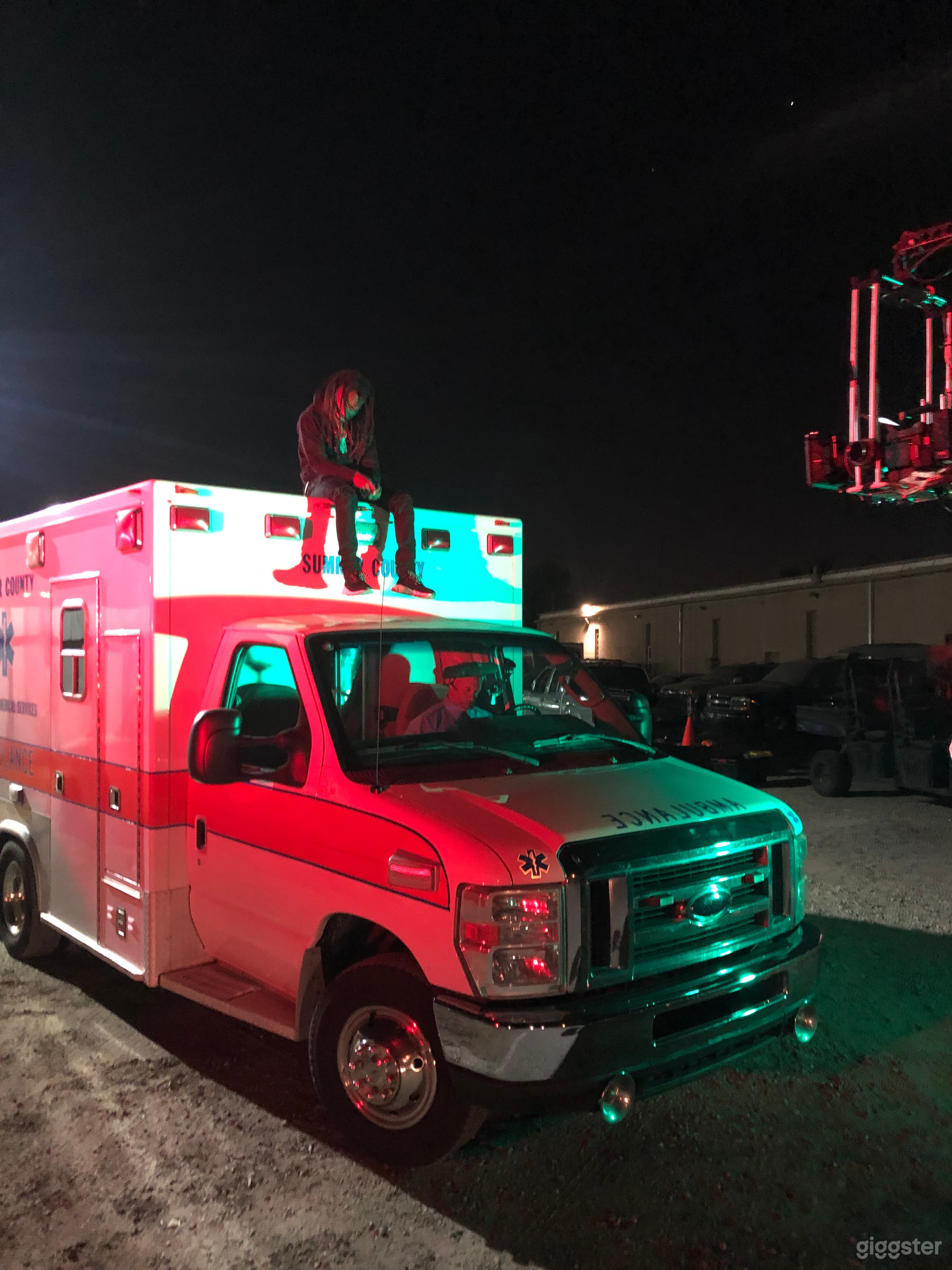 AMBULANCE with Gurney and DRIVER FOR THE DAY! Photo 2