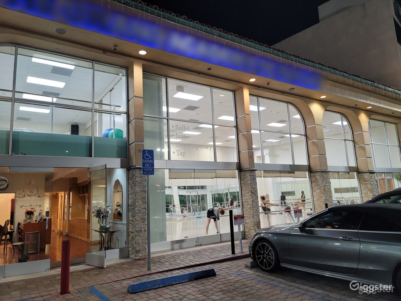 Frontal Building Entrance