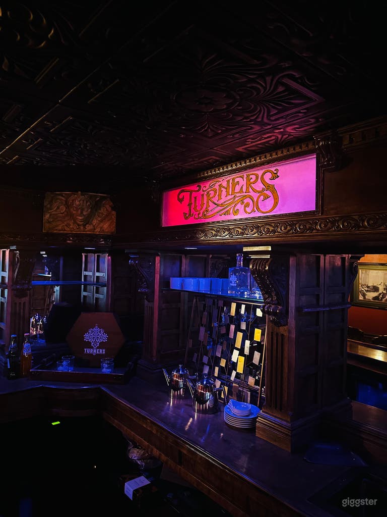  Turner&#x27;s Speakeasy, themed Bar for 12 to 14 people.  