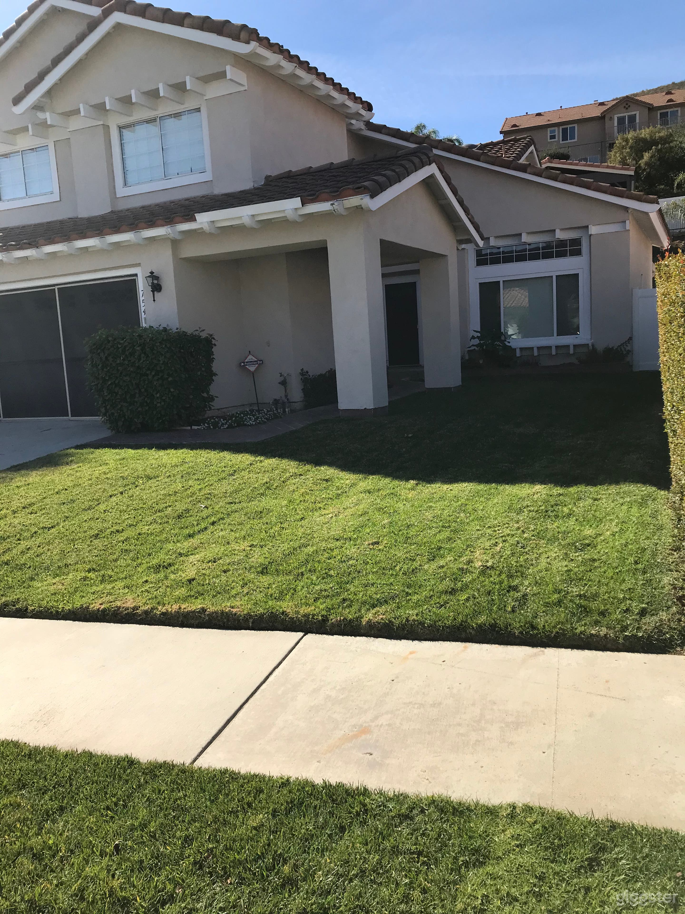 Exterior front of house