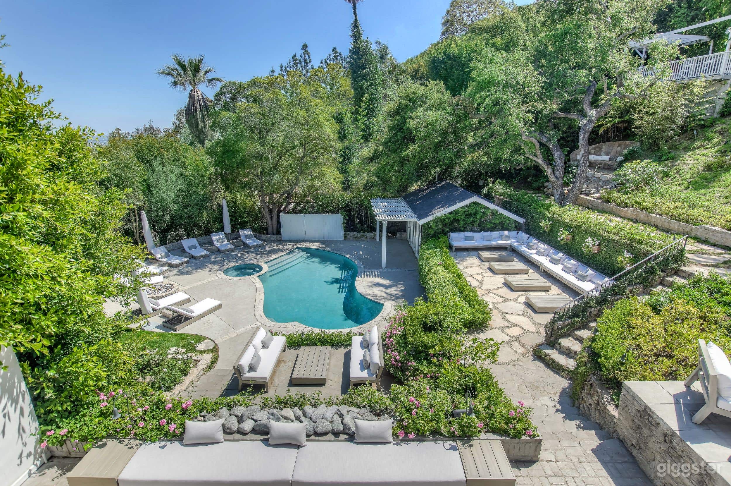 CANYON ESTATE, WHITE TIMBER VAULT & POOL GARDEN Photo 3