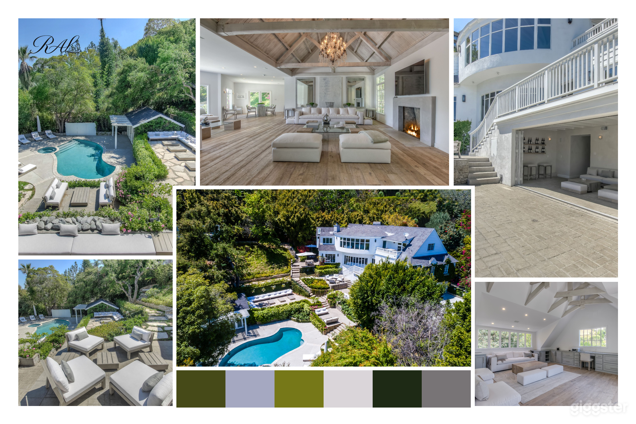 CANYON ESTATE, WHITE TIMBER VAULT & POOL GARDEN Photo 1