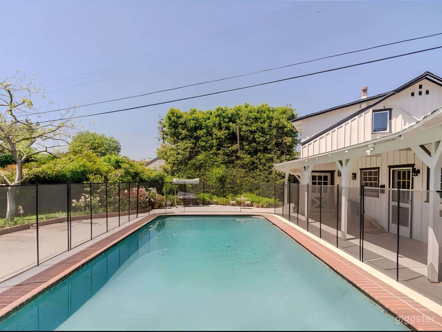 Retro Poolside Bliss Photo 2