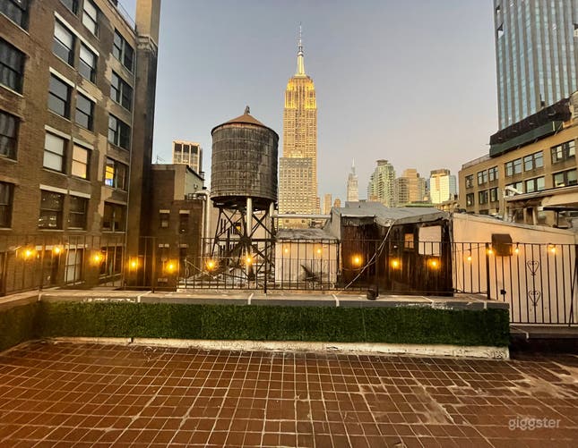 NYC Penthouse Rooftop with Recording Studio | Event Space Rental