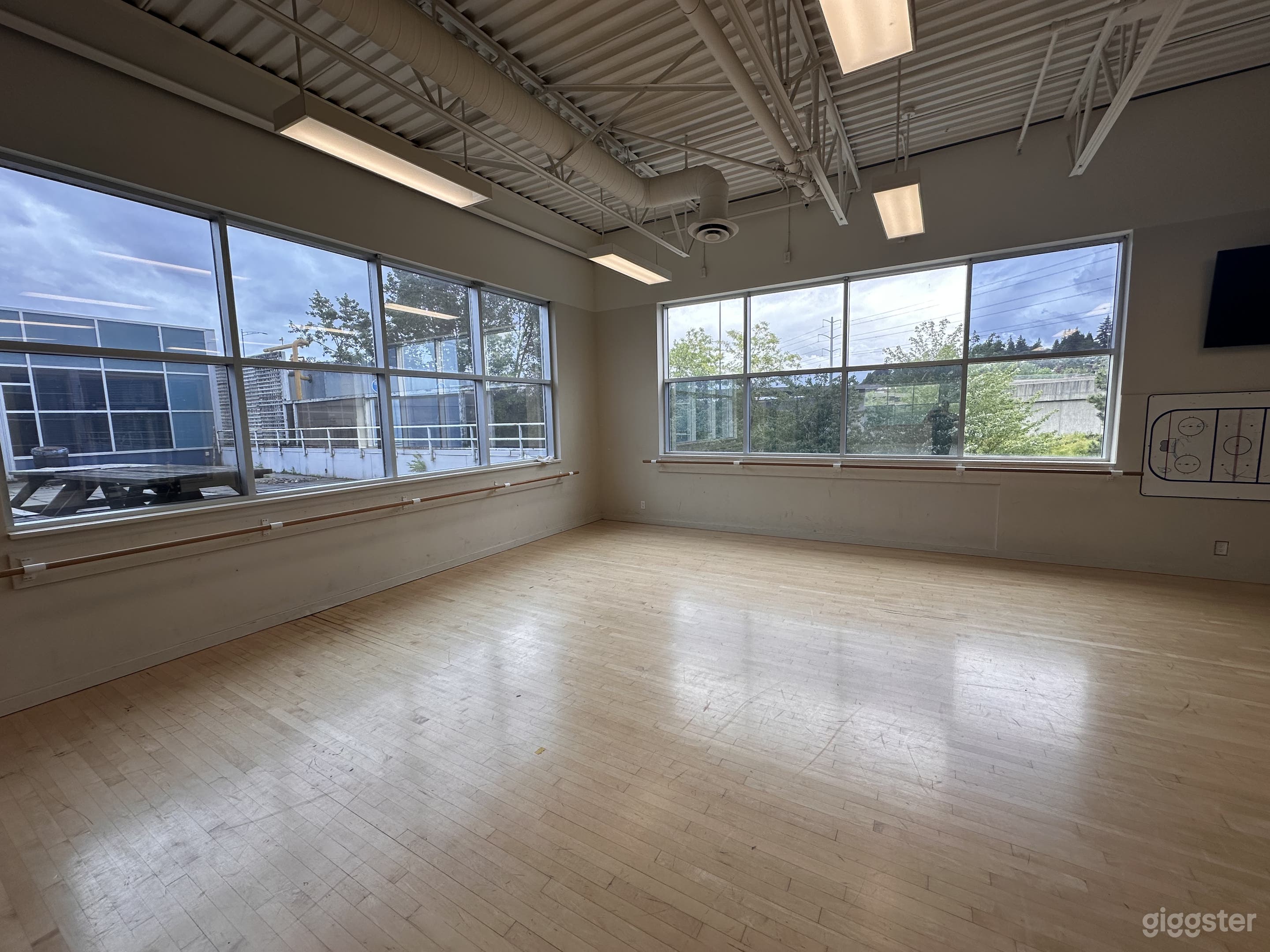 30" (Left) and 36" (Right) ballet bars