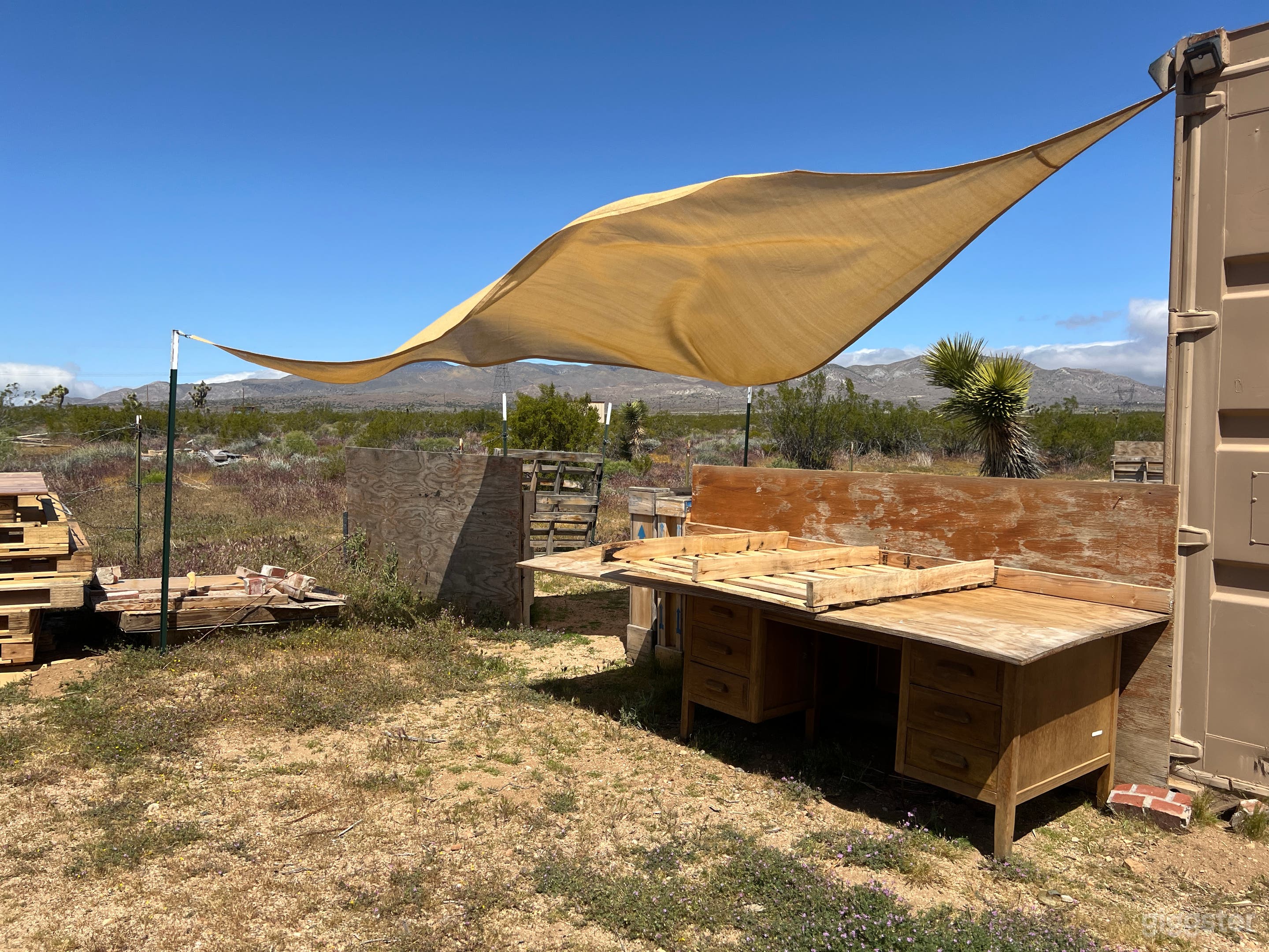Outdoor Wood Workshop in High Desert Photo 2