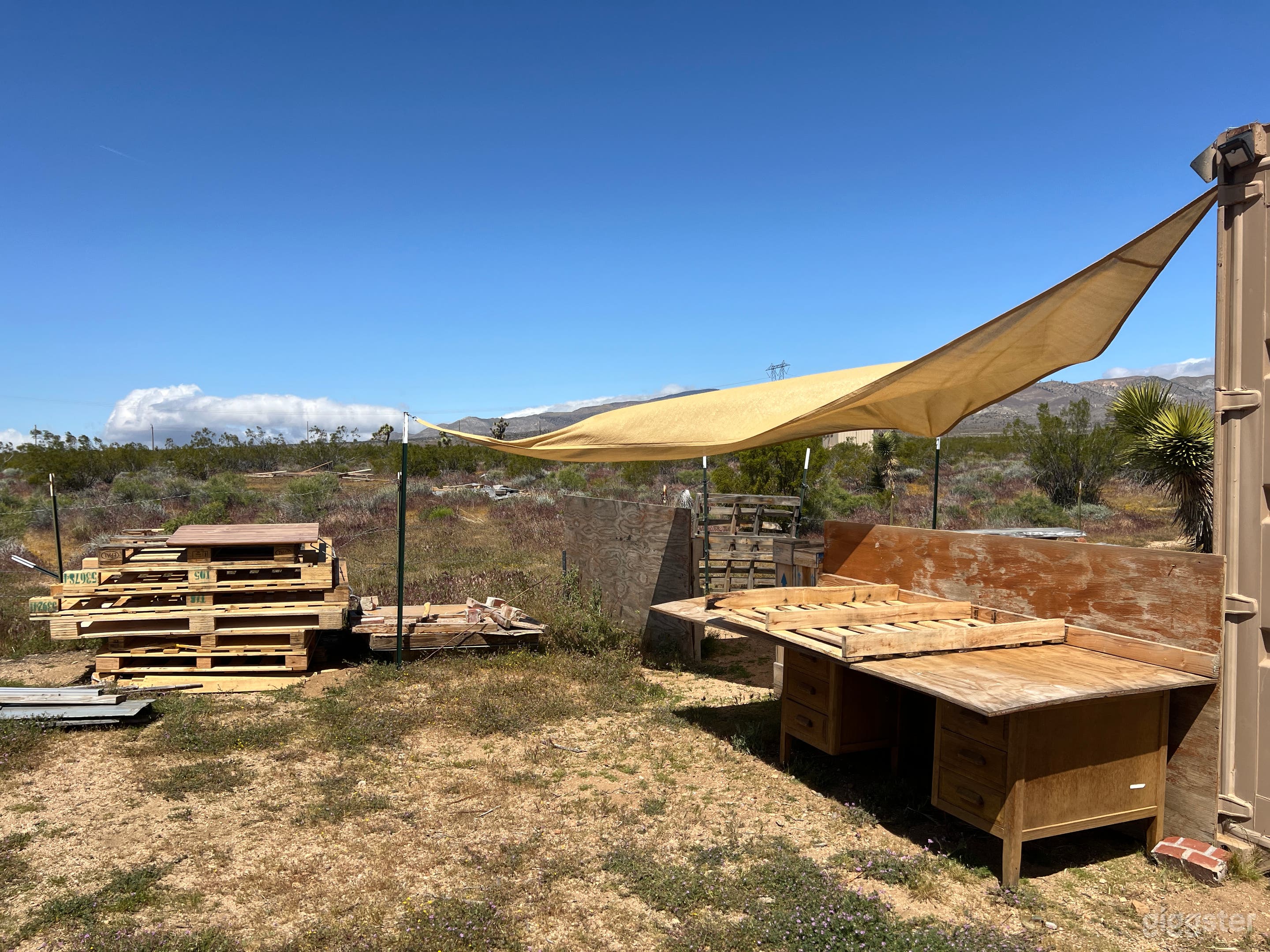 Outdoor Wood Workshop in High Desert Photo 1