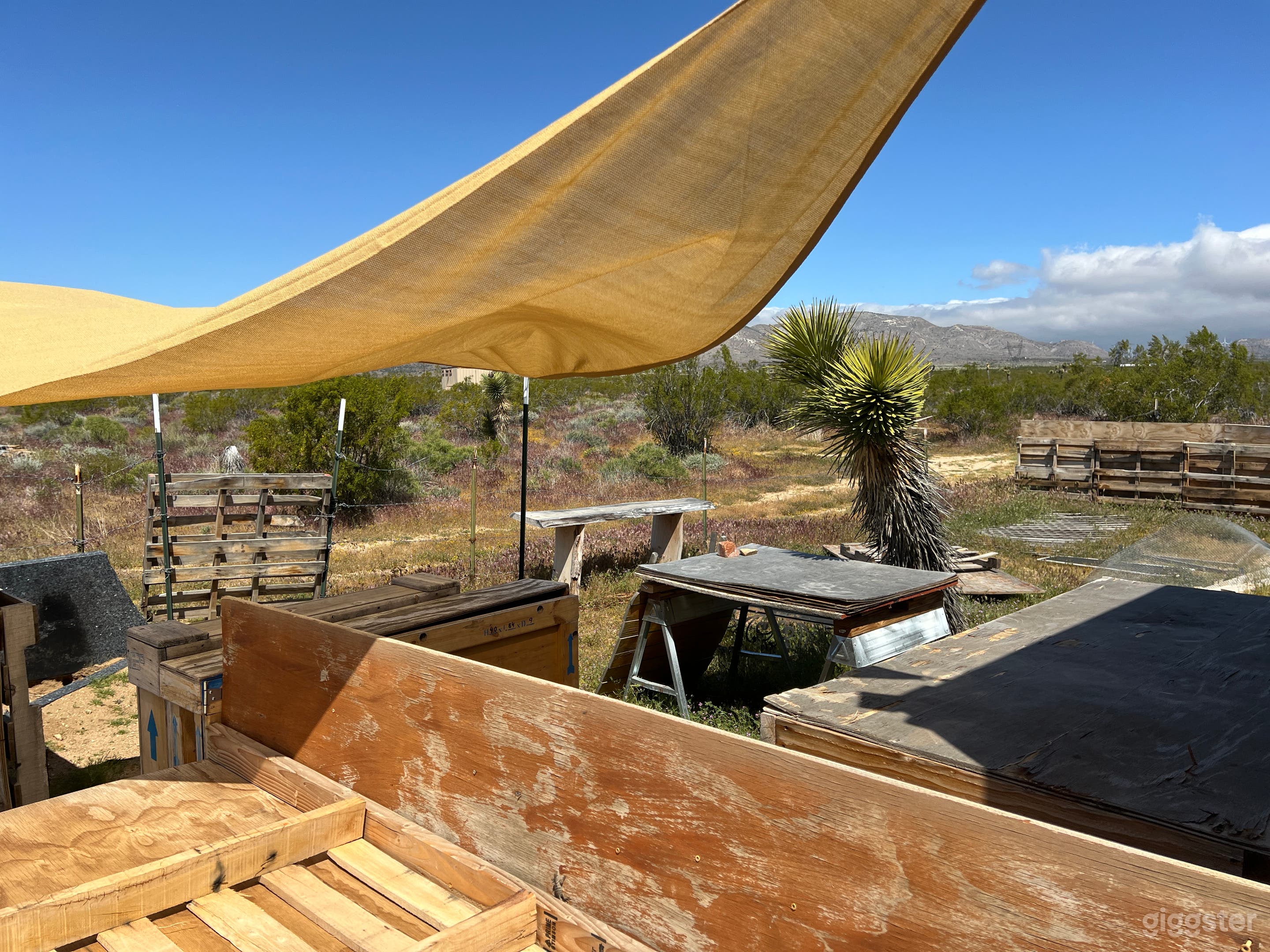 Outdoor Wood Workshop in High Desert Photo 3