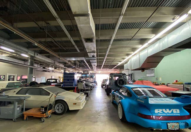 Garage/ Mechanic Shop Production Set Photo 2