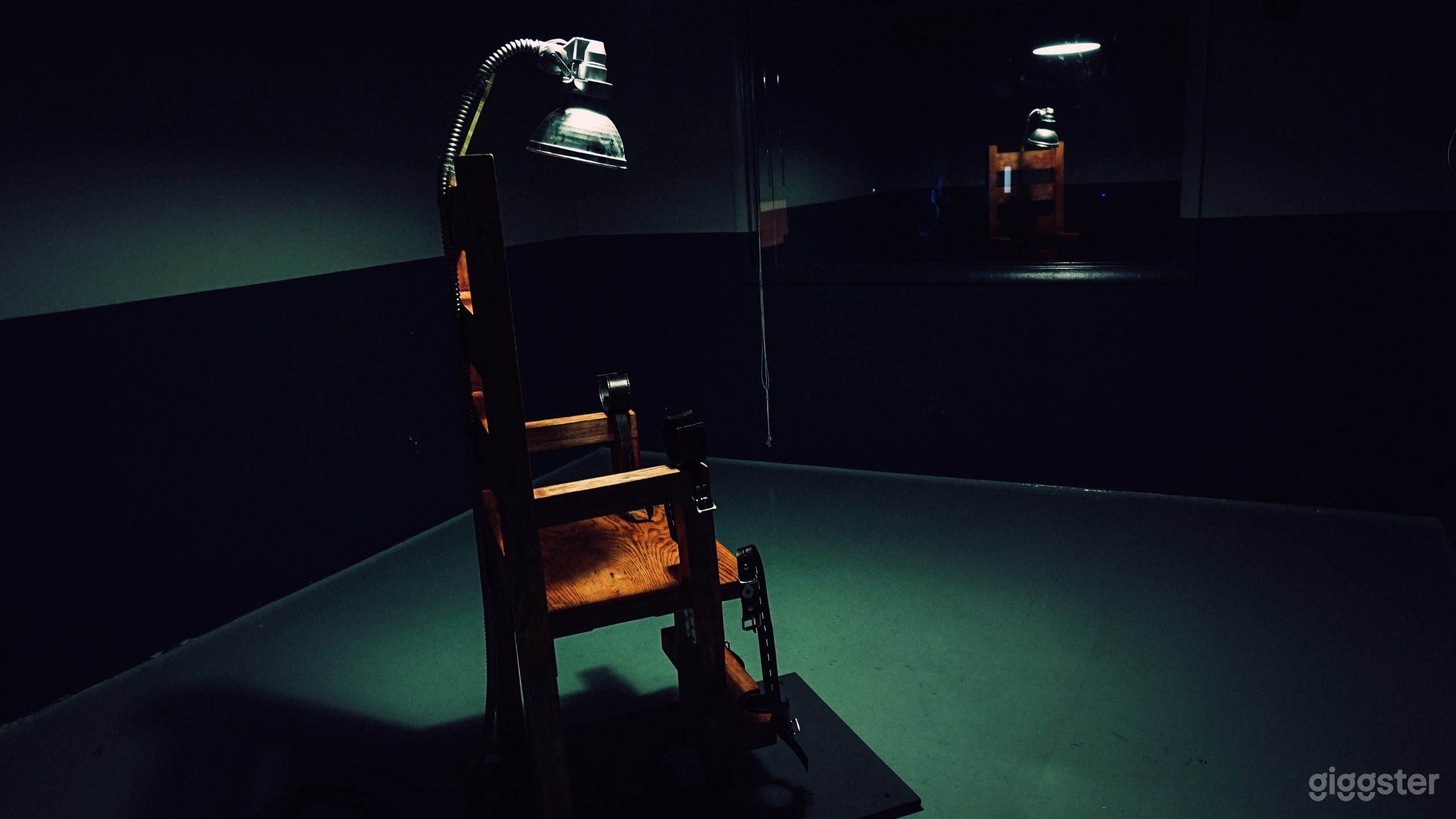 Studio Space with Electric Chair Film Set Photo 2