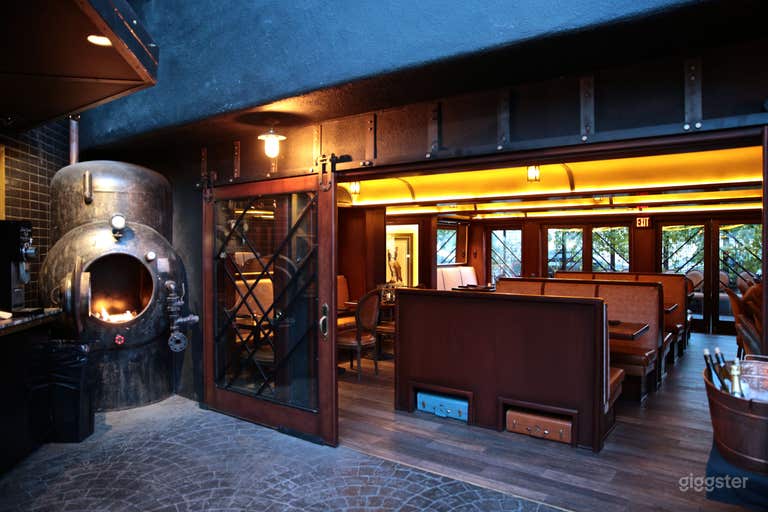  Triangle Patio with Fireplace
 