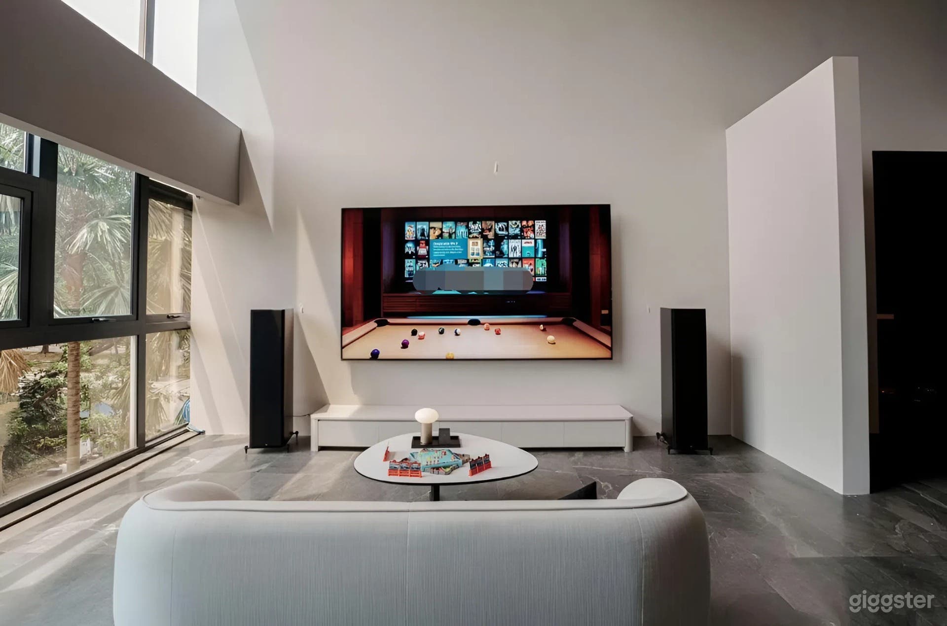 Versatile Lounge Hall with 115” Display for Events Photo 1