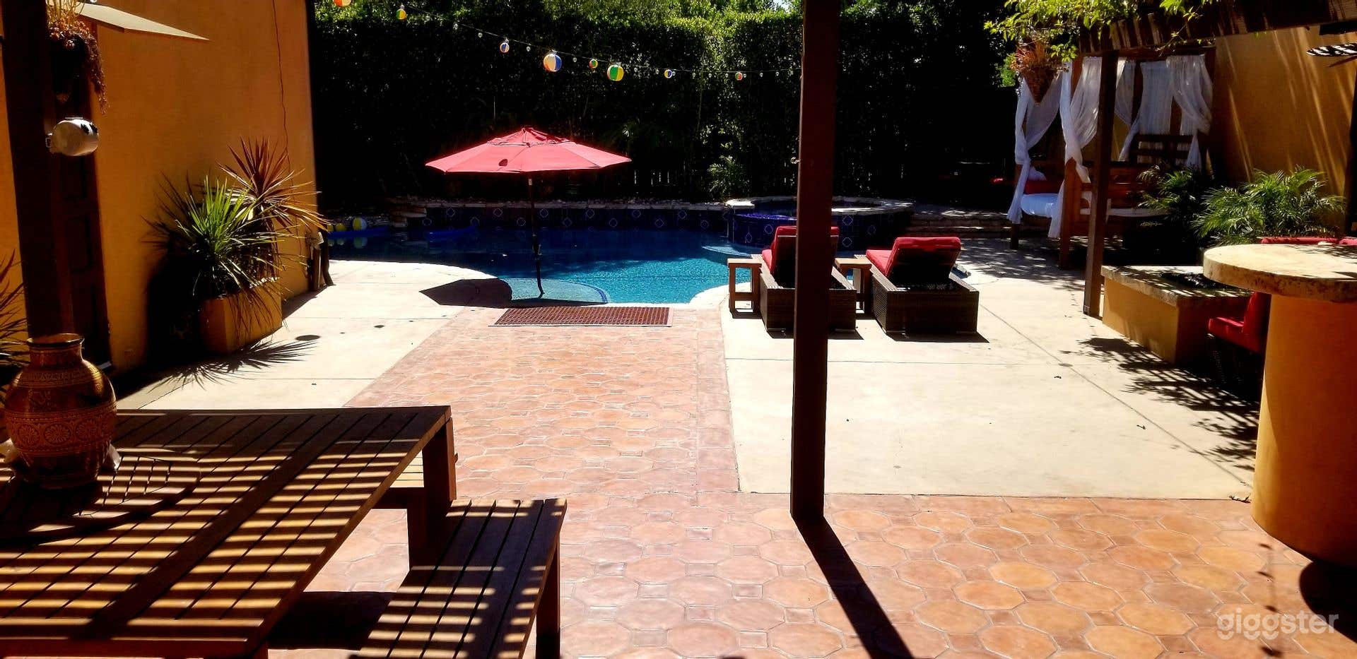 Cabo style Pool Oasis with outdoor kitchen Photo 3