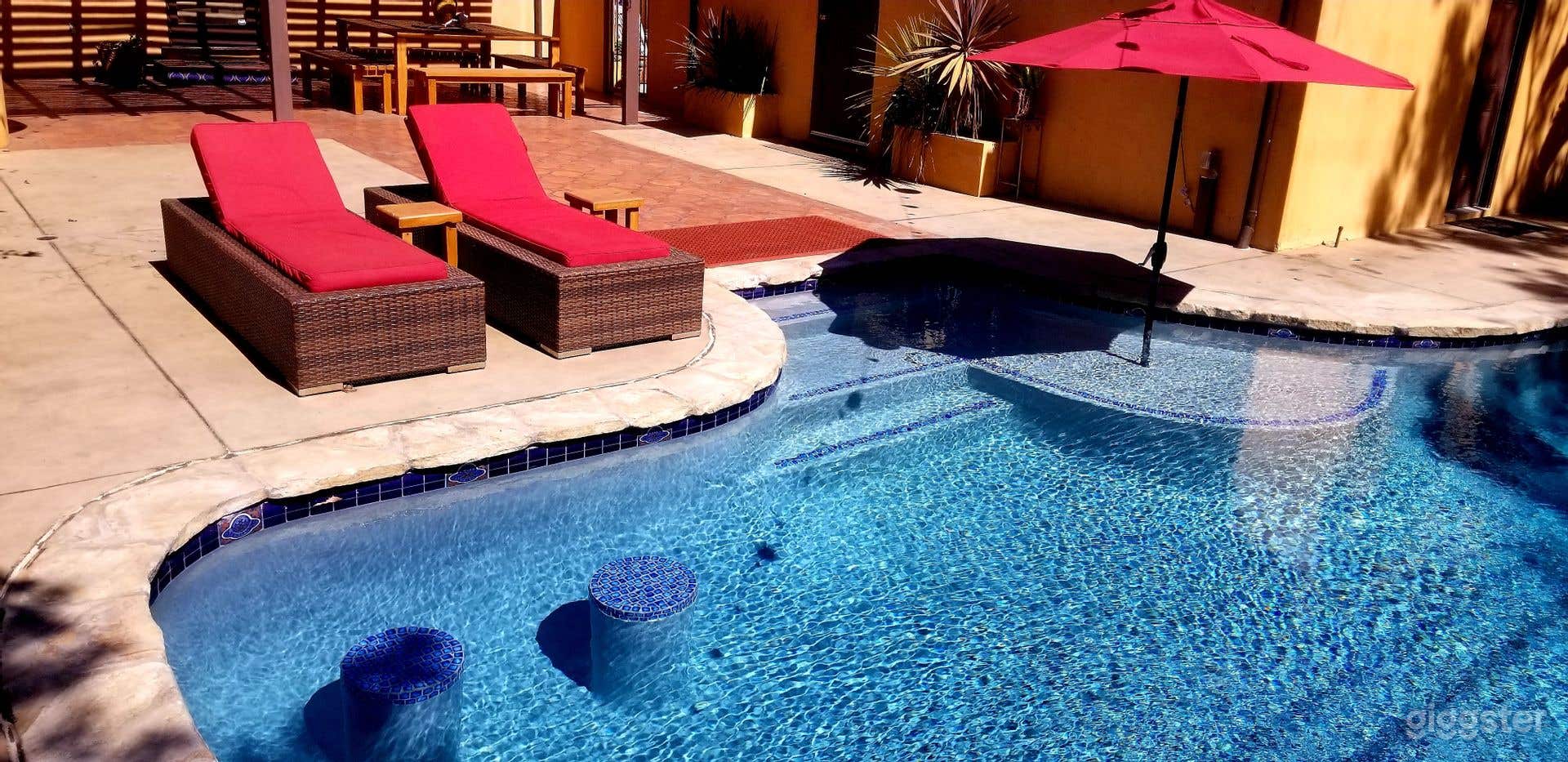 Cabo style Pool Oasis with outdoor kitchen Photo 2