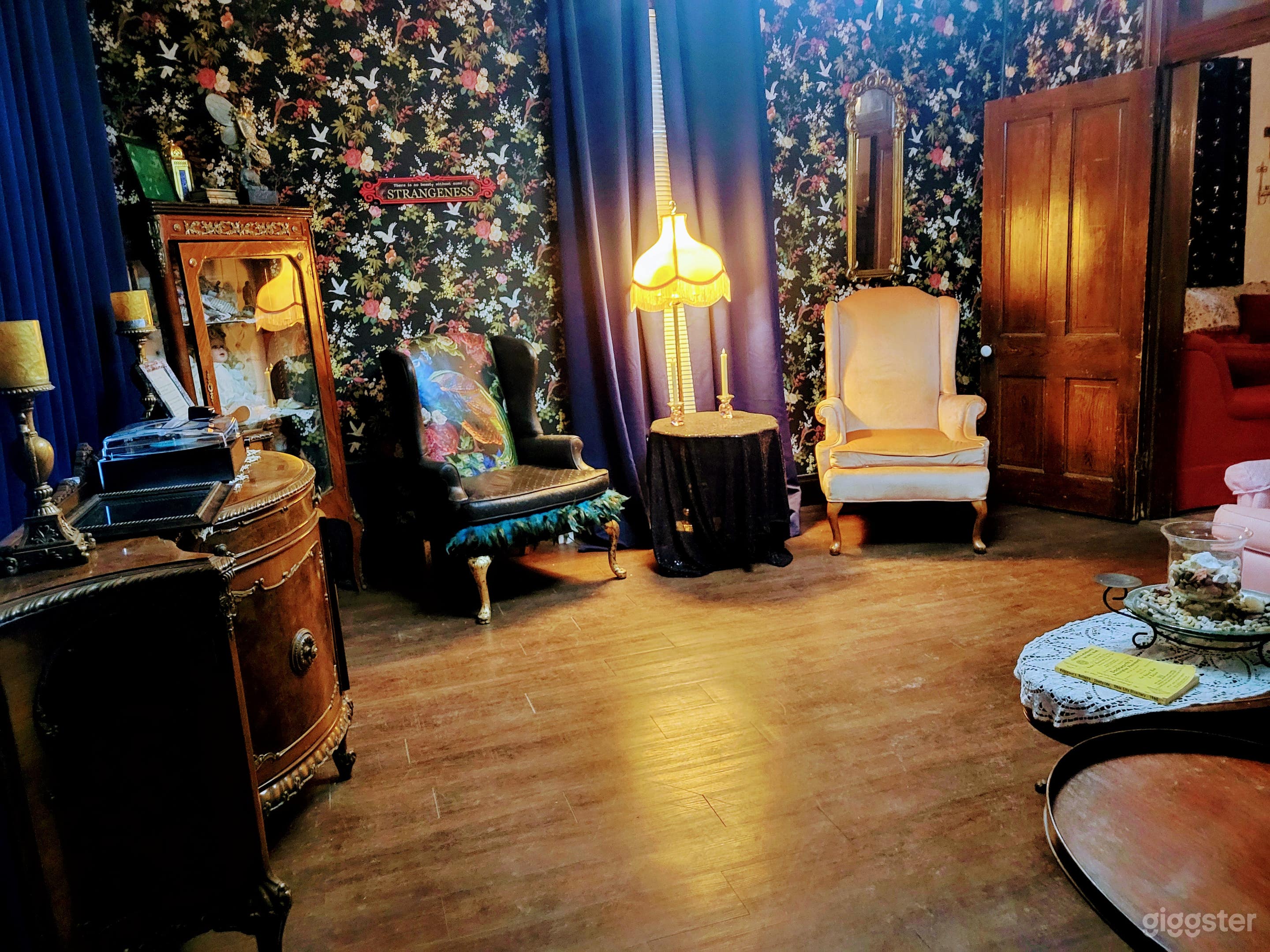 Parlor when you first enter the house
