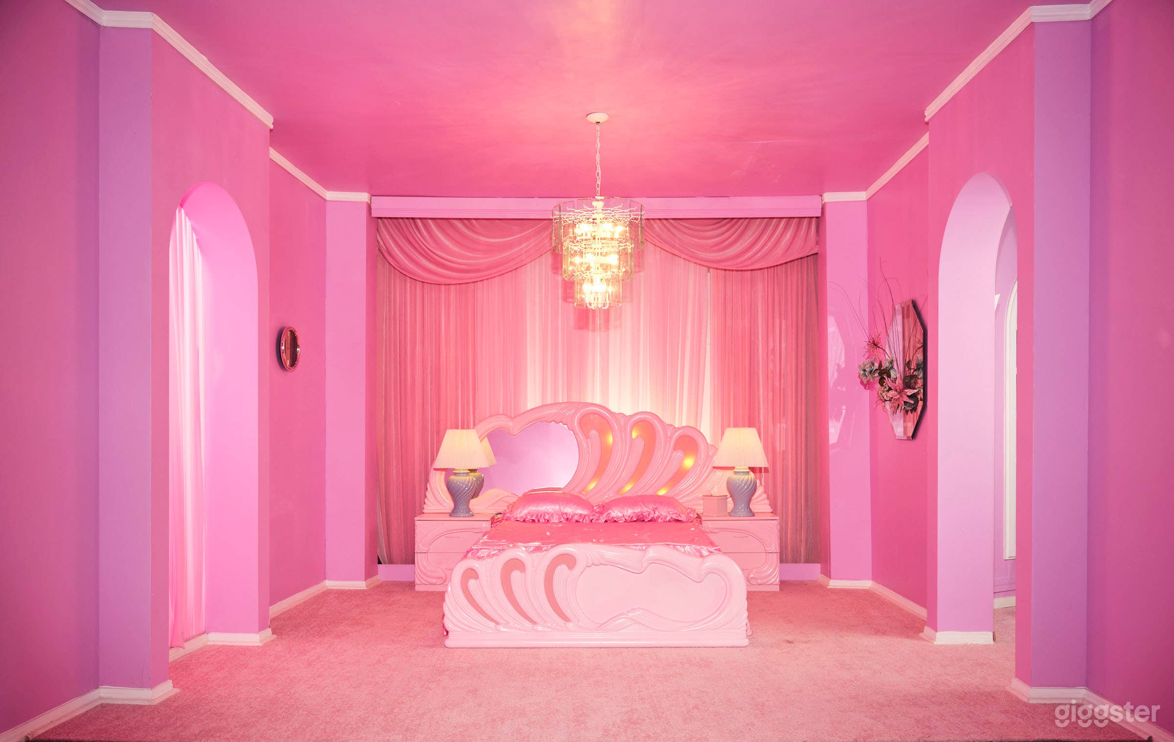 80's / 90’s Pink Bedroom Set | Powder Room Studio Photo 1